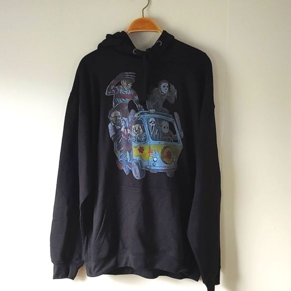 Esy Other - NWT! Horror Car Halloween Characters Pullover Hoodie Sweatshirt - Men Size XL